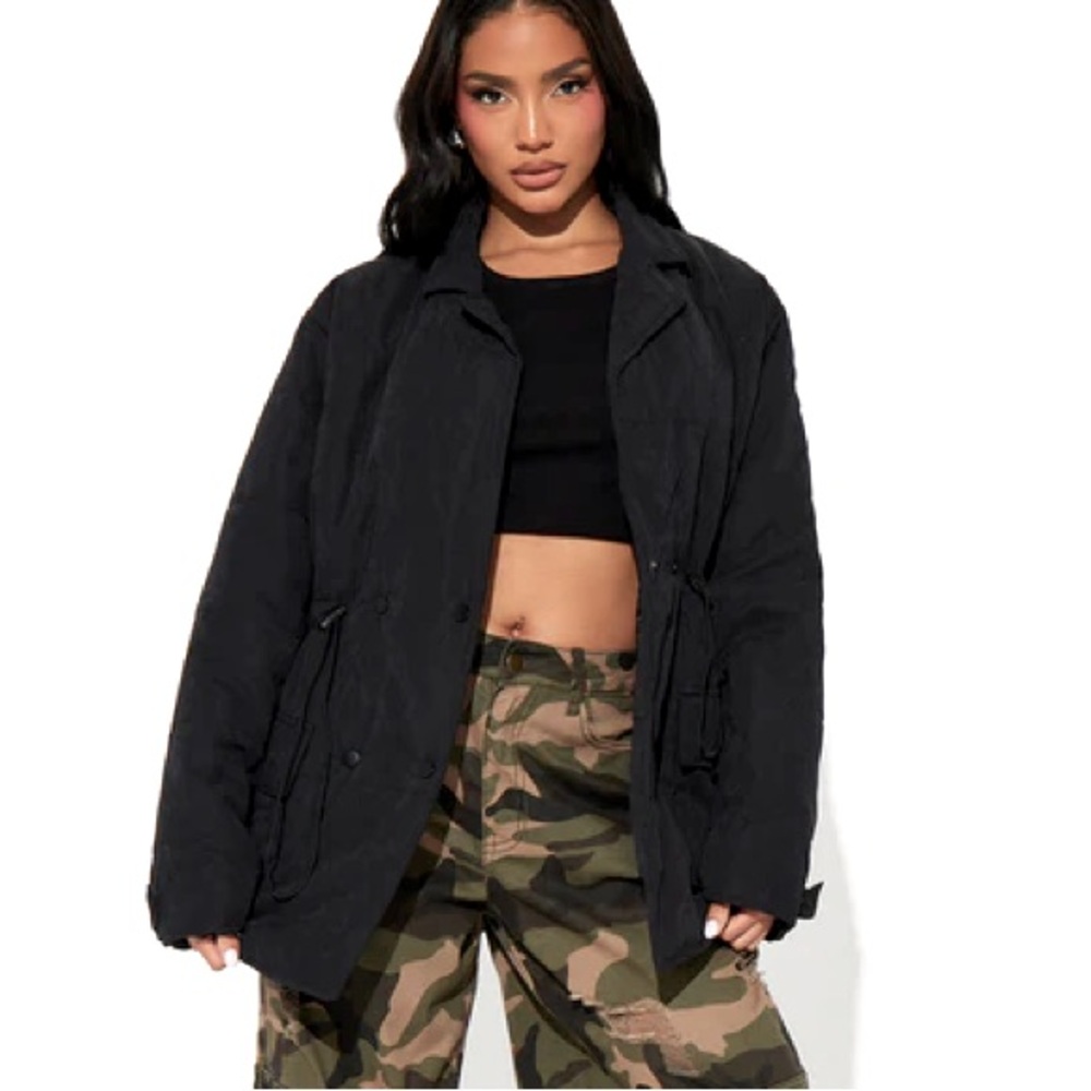 Show Some Love Suede Puffer Jacket NEW 🏷️